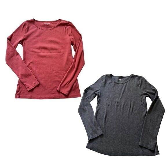 Liz Claiborne long sleeve T-shirt bundle size S - Picture 1 of 11